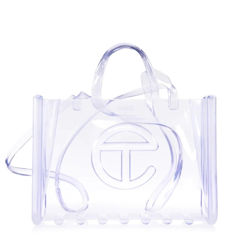 Melissa x Telfar Large Jelly Shopper - Clear - Picture 1 of 15